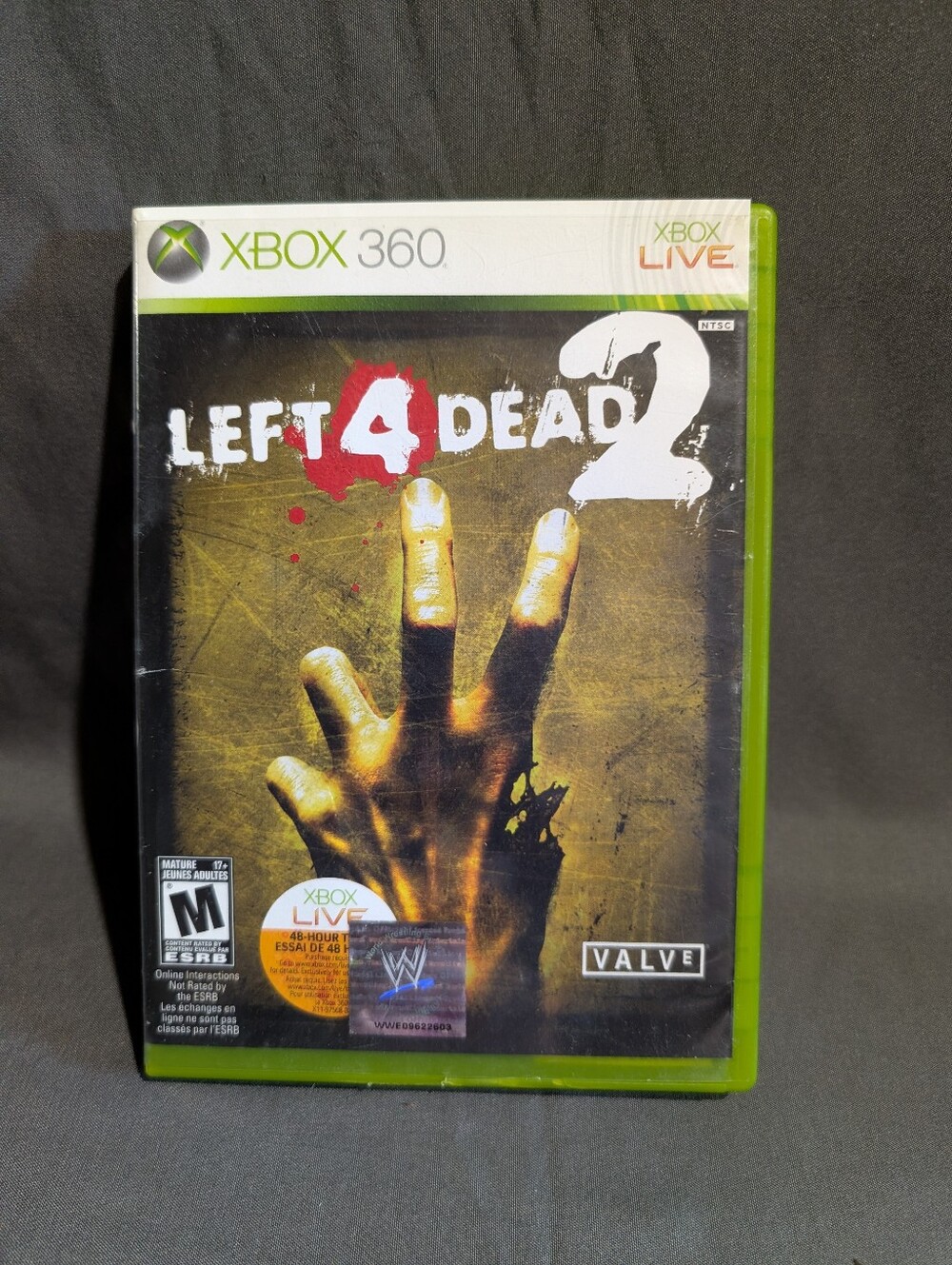 Left 4 Dead 2 Xbox 360 Video Game Tested Works Case And Bilingual Manuals 2009